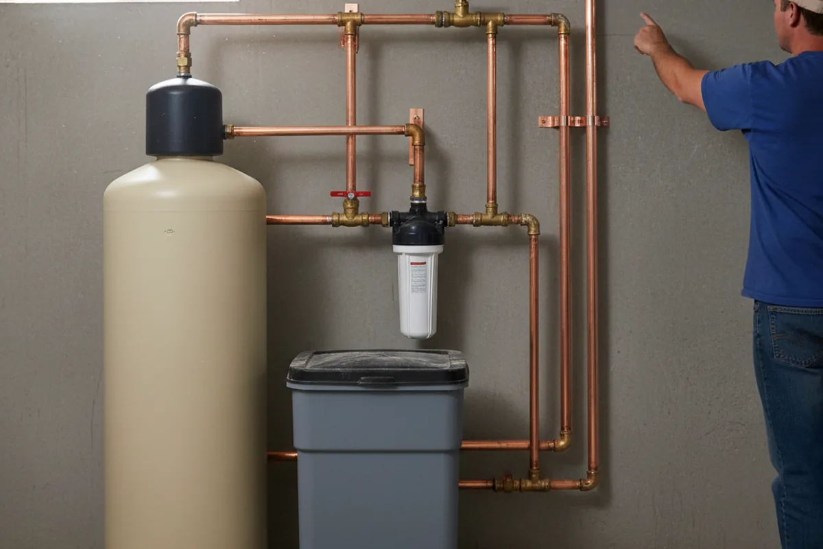Whole-house water treatment system installed in Port Royal